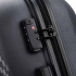چمدان-دلسی-مدل-تاسمان-310080100-مشکی-نمای-زیپ