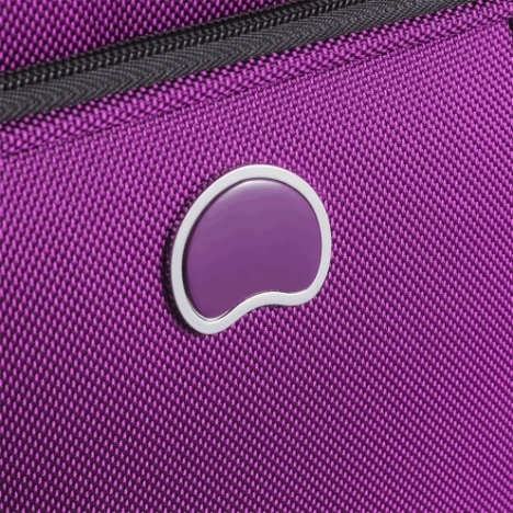 چمدان دلسی مدل هلیوم کروز - 215180008- نمای لوگوی چمدان از نزدیک