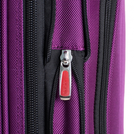 چمدان دلسی مدل هلیوم کروز - 215180008- نمای زیپ باز شده  از بغل