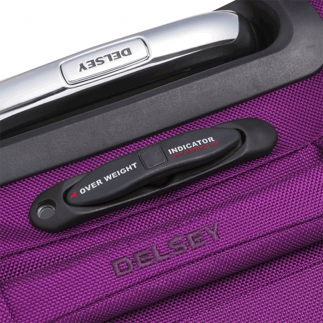 چمدان دلسی مدل 215182008 نمای قفل