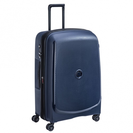 چمدان-دلسی-مدل-belmont-plus-آبی-386182102-نمای-سه-رخ