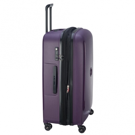 چمدان-دلسی-مدل-belmont-plus-بنفش-386182108-نمای-کناری