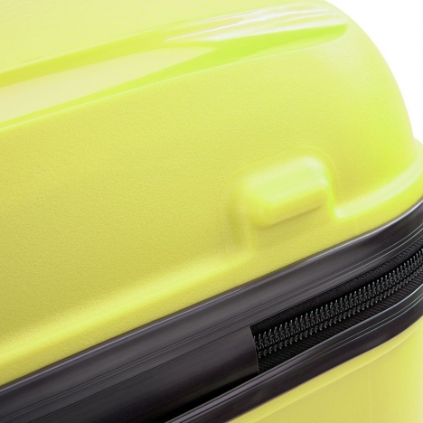 چمدان-دلسی-مدل-belmont-plus-سبز-386182143-نمای-زیپ-و-بدنه