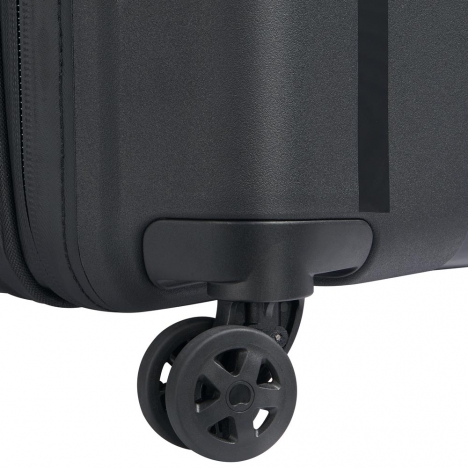 چمدان-دلسی-مدل-clavel-مشکی-384582000-نمای-چرخ-ها