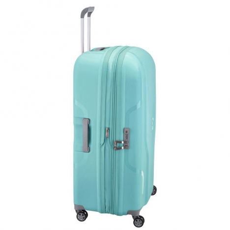 چمدان-دلسی-مدل-clavel-آبی-384583022-نمای-کناری
