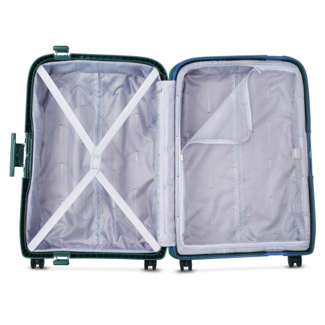 چمدان-دلسی-مدل-moncey-سبز-384482003-نمای-داخل