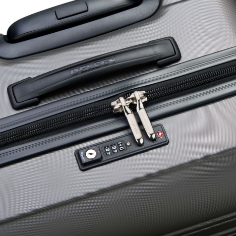 چمدان-دلسی-مدل-segur-خاکستری-205880411-نمای-زیپ