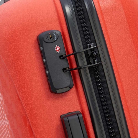 چمدان-دلسی-مدل-TASMAN-نارنجی-310080125-نمای-زیپ