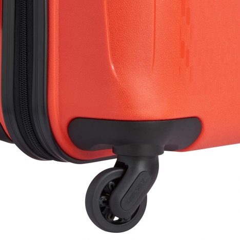 چمدان-دلسی-مدل-TASMAN-نارنجی-310081125-نمای-چرخ-های-بی-صدا