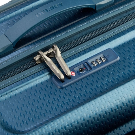 چمدان-دلسی-مدل- turenne-آبی-162180102-نمای-زیپ