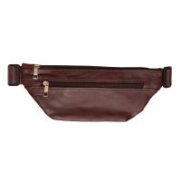 کیف کمری چرم گوسفندی قهوه ای کیف کمری چرم گوسفندی قهوه ای
